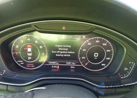 2017 Audi A4 2.0T Premium z USA, uszkodzony, nr VIN WAUENAF48HN032441